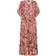 City Chic Paisley Charm Maxi Dress Plus Size - Marsala