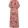 City Chic Paisley Charm Maxi Dress Plus Size - Marsala