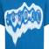 Nike Big Kid's Jordan Air Heat Map Graphic T-shirt - Industrial Blue (95D187-U1R)