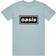 Oasis Unisex Decca Logo T-shirt - Light Blue