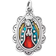 James Avery Virgin of Guadalupe Charm - Silver/Multicolour