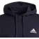 Adidas Men's Essentials Fleece Hoodie - Legend Ink/White