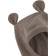 Mikk-Line Cotton Fleece Balaclava Long Ears - Melange Denver (12006)