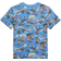 Polo Ralph Lauren Boy's Polo Bear Paris-Print Cotton Jersey Tee - Paris Bear/Blue Flower