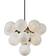 Artcrafft Gem Marble/Black/Brushed Brass Ceiling Lamp