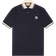 Gucci Interlocking Cotton Polo Shirt - Dark Blue