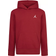 Nike Big Kid's Jordan MJ Brooklyn Fleece Pullover Hoodie - Gym Red (95D232-R78)