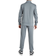 Nike Kid's Jordan Jumpman Poly 1/4 Zip Tape Tracksuit - Grey/Black