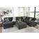 Signature Design by Ashley Ballinasloe Black/Gray Sofa 143" 3 5 Seater