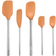 Tovolo Flex-Core Stainless Steel Handled Apricot Spatula 5pcs