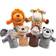 Joyin Animal Friends Hand Puppets 6 Pack