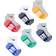 Nike Infant Multi Logo Socks 6-pack - University Red (NN0659-U10)