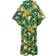 Regatta Orla Kiely Towelling II Robe - Green Tropical