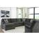 Signature Design by Ashley Ballinasloe Black/Gray Sofa 143" 3 5 Seater