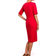 Moe Delicate & Elegant Pencil Dress - Red