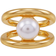 Vince Camuto Split Ring - Gold/Pearl