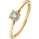 Christ Ring - Gold/Diamonds