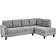 Mercury Row Renner Light Gray Sofa 95.2" 2 5 Seater