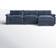 Wade Logan Avrilynn Blue Sofa 120.1" 3 Seater