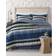 FairField Square Collection Austin Bedspread Blue (218.4x167.6cm)