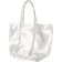 Vanessa Bruno Cabas L Shopper Bag - Silver