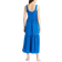 Nordstrom Mixed Media Tank Maxi Sundress - Blue Marmara