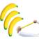 Stretchy Banana Squishy Sand 3-pack