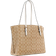 Coach Mollie Tote Bag In Signature Canvas - Gold/Light Khaki Chalk