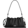 Coach Faye Shoulder Bag With Ruching - Silver/Black