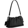 Coach Faye Shoulder Bag With Ruching - Silver/Black