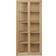 Ferm Living Reed Natural Oak Glass Cabinet 27.6x61"