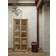 Ferm Living Reed Natural Oak Glass Cabinet 27.6x61"