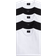 H&M Slim Fit T-Shirts 5-pack - White/Black