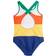 Mini Rodini Striped Swimsuit - Multicolour (2428010300)