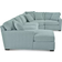 Macy's Radley Heavenly Robinsegg Blue Sofa 148" 4 3 Seater