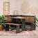 Laurel Foundry Modern Farmhouse Alica Black Dining Set 27x43" 3