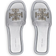 Tory Burch Double T Deco - Silver