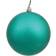 Vickerman Glitter Ball Teal Christmas Tree Ornament 10"