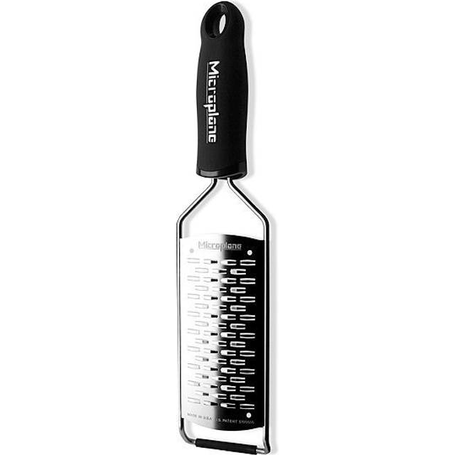 Microplane 45002 - Premium Classic Medium Ribbon Zester Cheese Grater Black