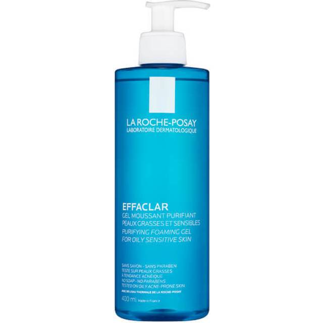 La Roche-Posay Effaclar Purifying Foaming Gel Cleanser for Oily Skin,  Alcohol Free Acne Face Wash, Oil Absorbing Deep Pore Cleanser, Oil Free,  Light