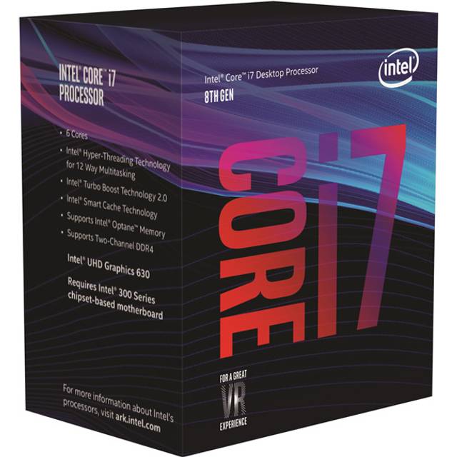 Intel Core i7-8700 3.2GHz, Box • See best price »
