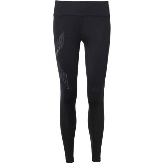 2XU Women's Mid-Rise Compression Tight Dotted Reflective Logo