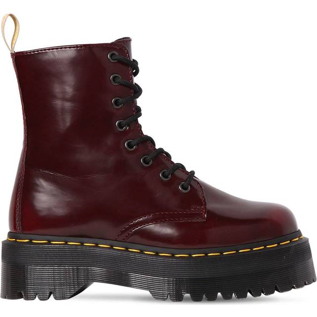 Dr martens jadon hot sale vegan cherry red