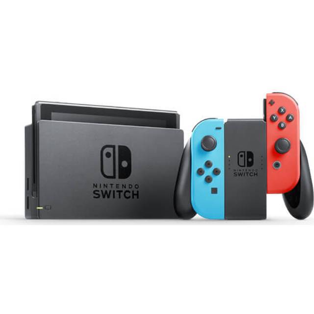 Nintendo Switch Console With Gray Joy-Con (2019) 