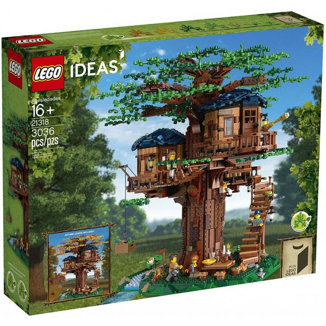 Lego treehouse 21318 best price new arrivals