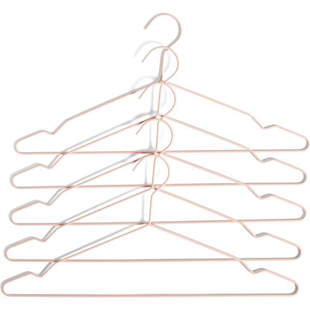 Hay Hang Coat Hangers Set of 5 - Black