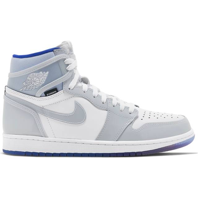 Nike Air Jordan 1 High Zoom R2T - White/Racer Blue • Price »