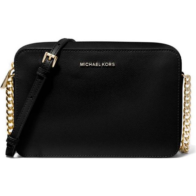 Michael Kors Jet Set Item Chain Crossbody Bag + Wallet Set Vanilla Powder  Blush | eBay