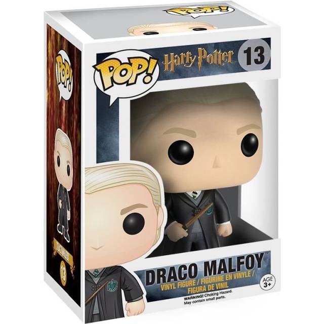 Funko Pop Movies: Harry Potter Action Figure - Draco Malfoy 
