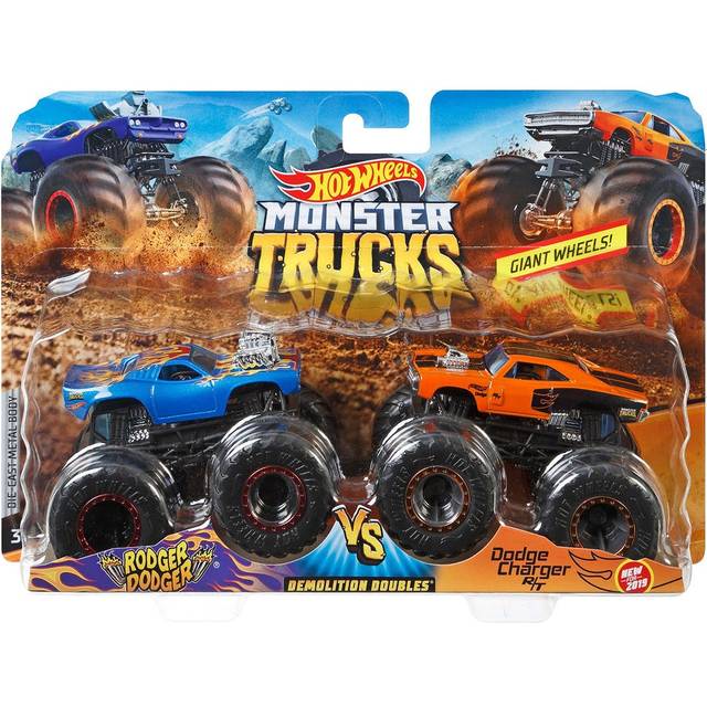 Hot Wheels Monster Trucks Demolition Doubles 1:64 Scale Mix 1 2